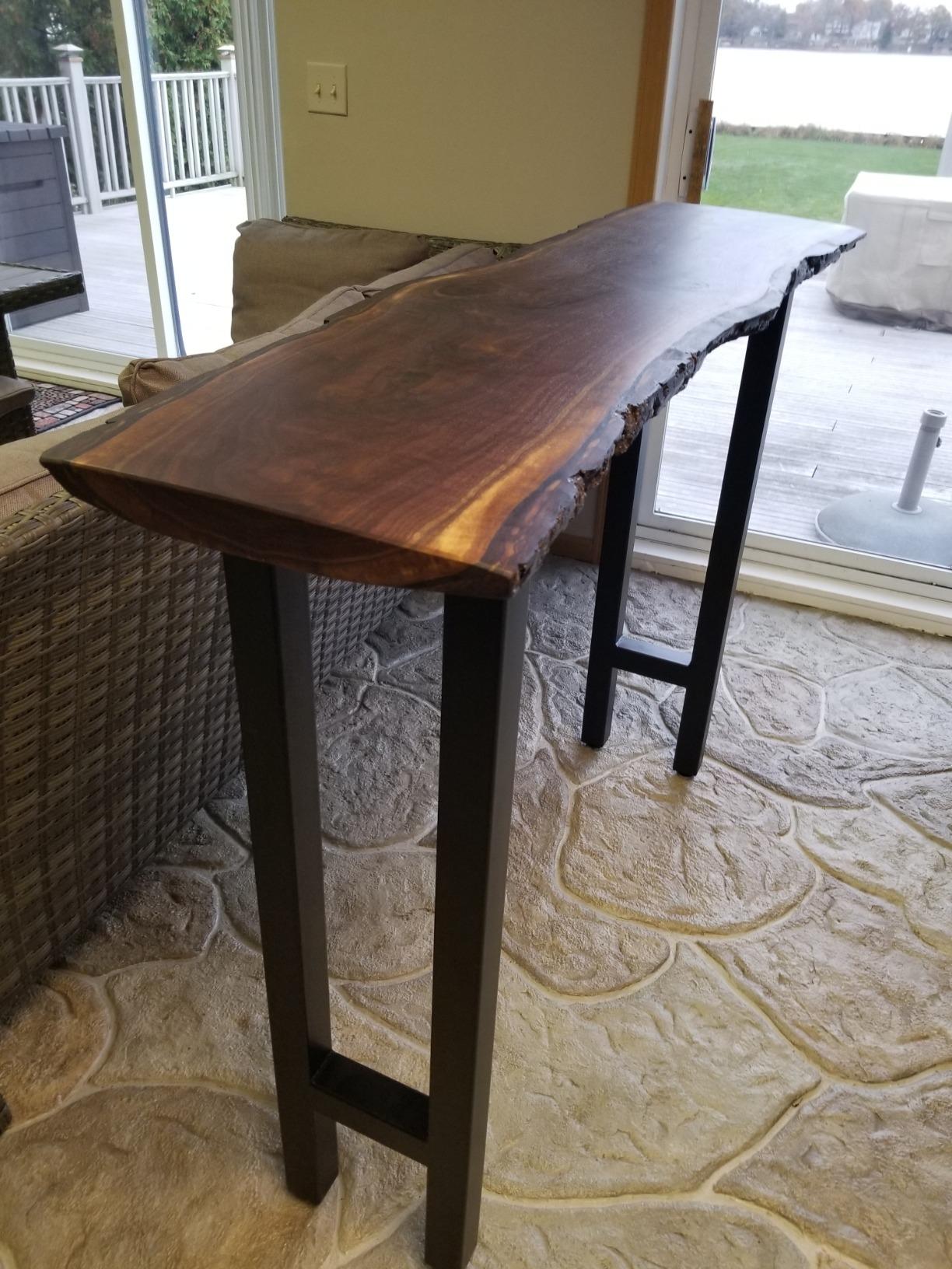 Metal Table Legs - Set of Two - Made in the US - H Style - Any Size
