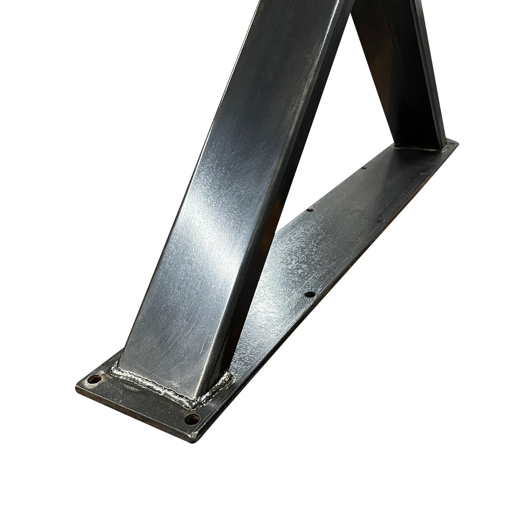 Metal Table Legs - Set of Two - Made in the US - X with Square Middle - Any Size